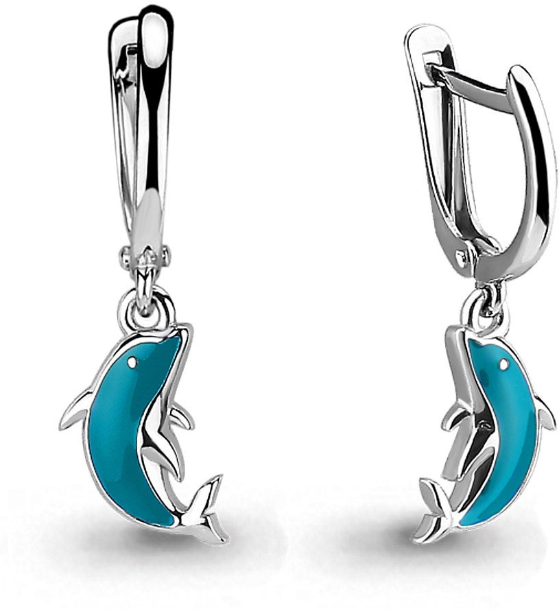 Серьги Aquamarine 33166 2гр. купить,NaN