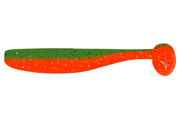 Мягкая приманка LureMax Slim Shad 50мм Tomato Green 10шт купить,NaN