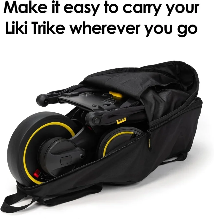 Рюкзак Doona Liki Trike Travel bag 15х44х60см черный купить,NaN
