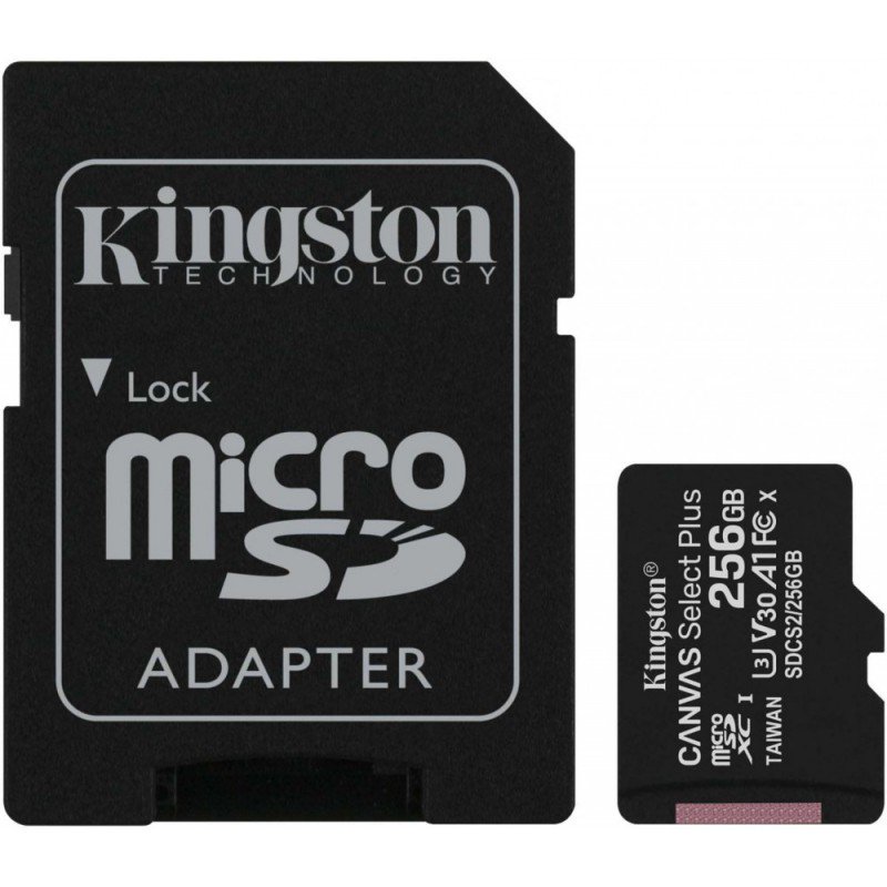 Карта памяти Kingston SDXC 256Gb Class 10
