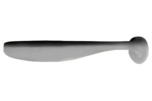 Мягкая приманка LureMax Slim Shad 75мм Black Shad 10шт купить,NaN