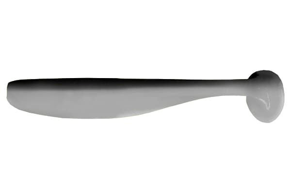 Мягкая приманка LureMax Slim Shad 75мм Black Shad 10шт купить,NaN