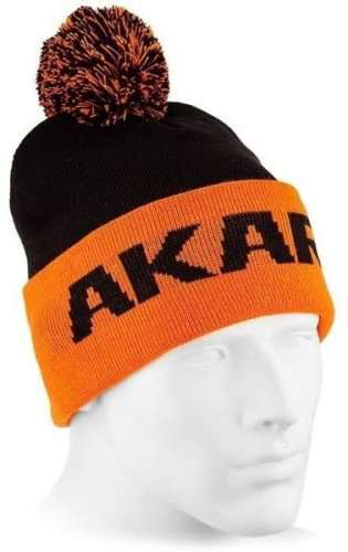 Головной убор Akara Sport Winter Pompon Black,Orange CA5BLORP универсальный купить,NaN