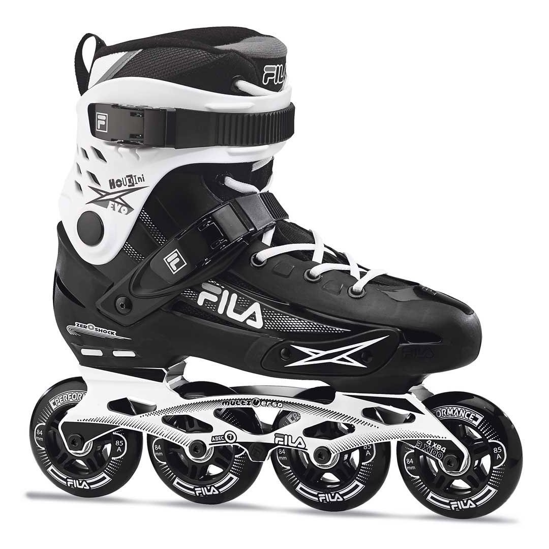 Ролики Fila Houdini 8 1/2 42 1/2 черные-белые купить,NaN
