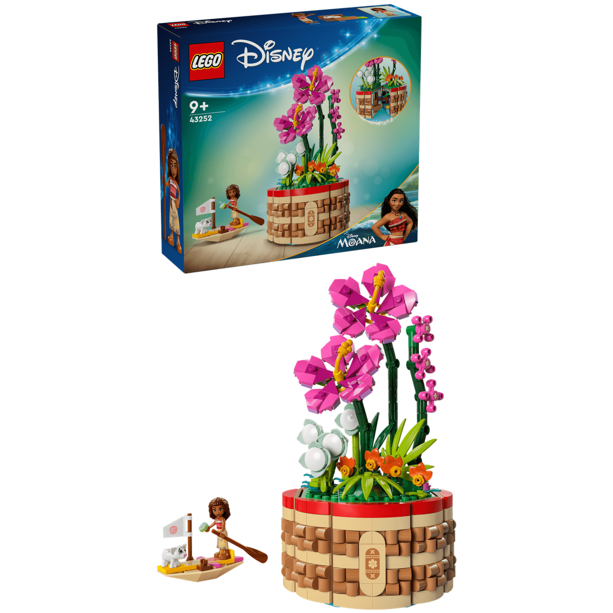 LEGO: Цветочный горшок Моаны Disney 43252