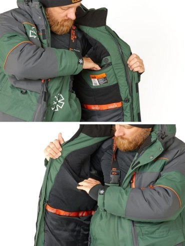 Костюм NORFIN Discovery зеленый XXL купить,NaN