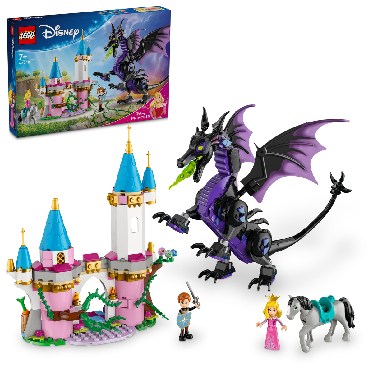 LEGO: Малефисента в образе дракона Disney 43240 купить,NaN