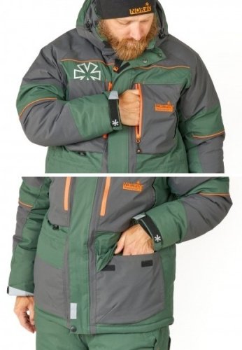 Костюм NORFIN Discovery 3 453101 зеленый S купить,NaN
