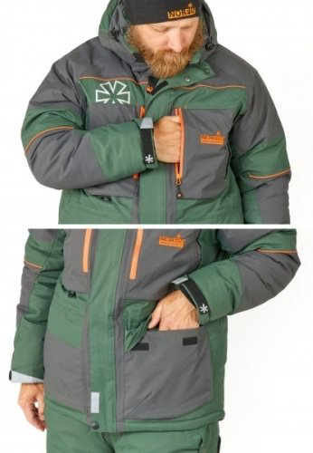 Костюм NORFIN Discovery 3 453101 зеленый S купить,NaN
