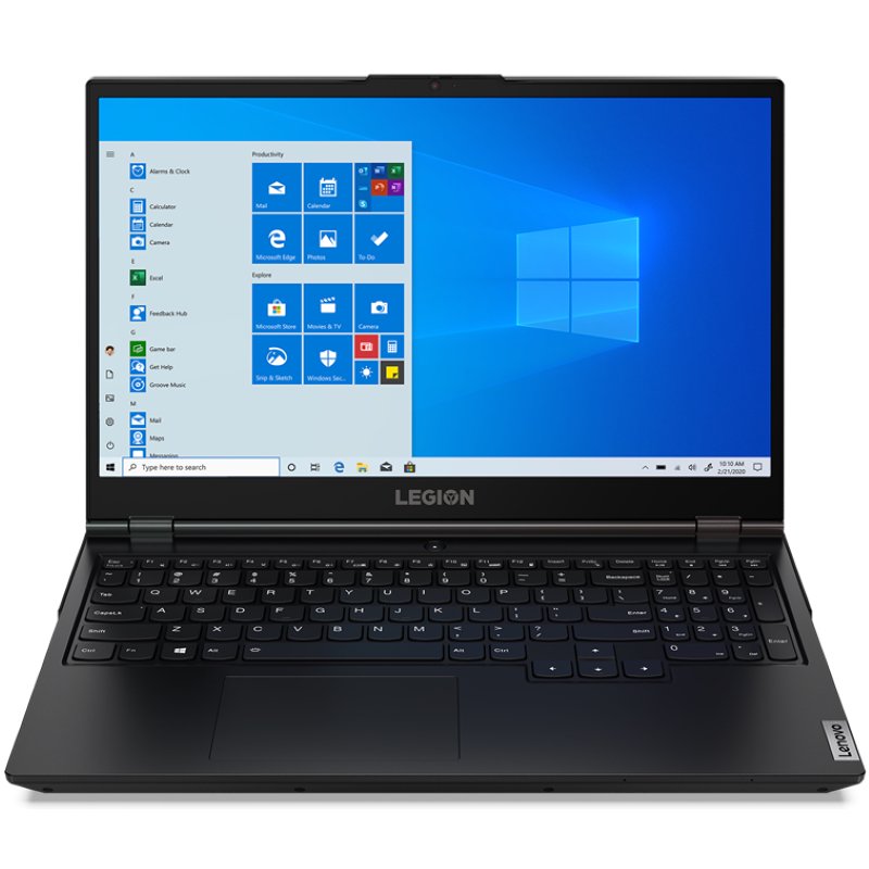 Ноутбук Lenovo Legion 5 15ARH05 82B500GQRK черный