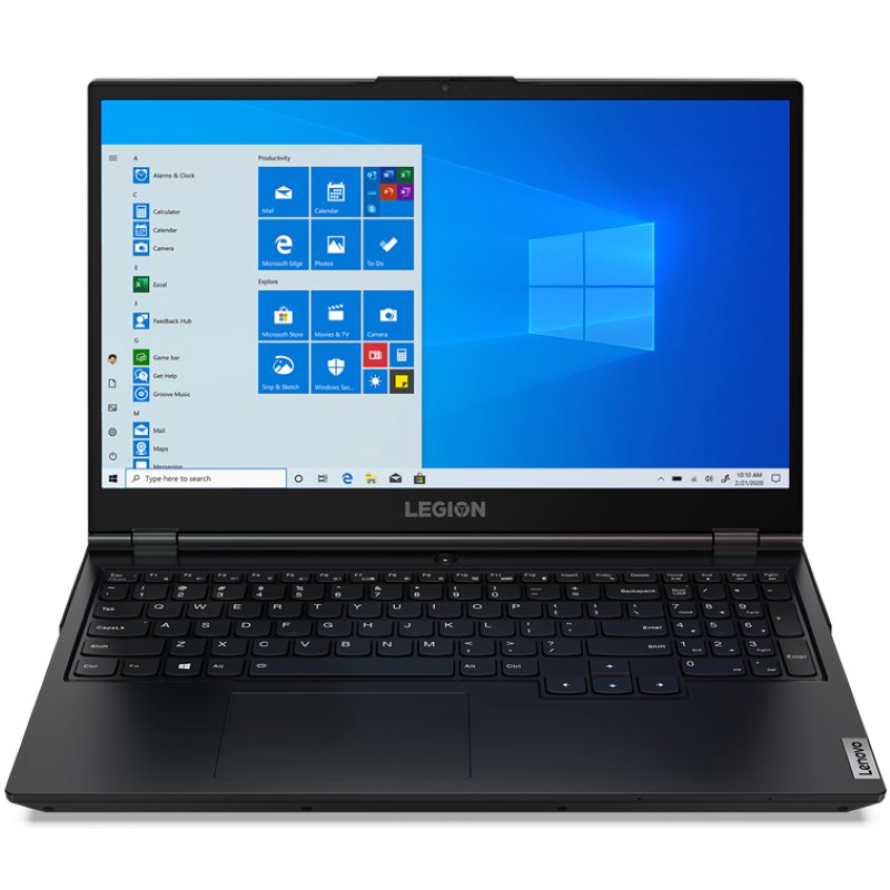 Ноутбук Lenovo Legion 5 15ARH05 82B500GQRK черный