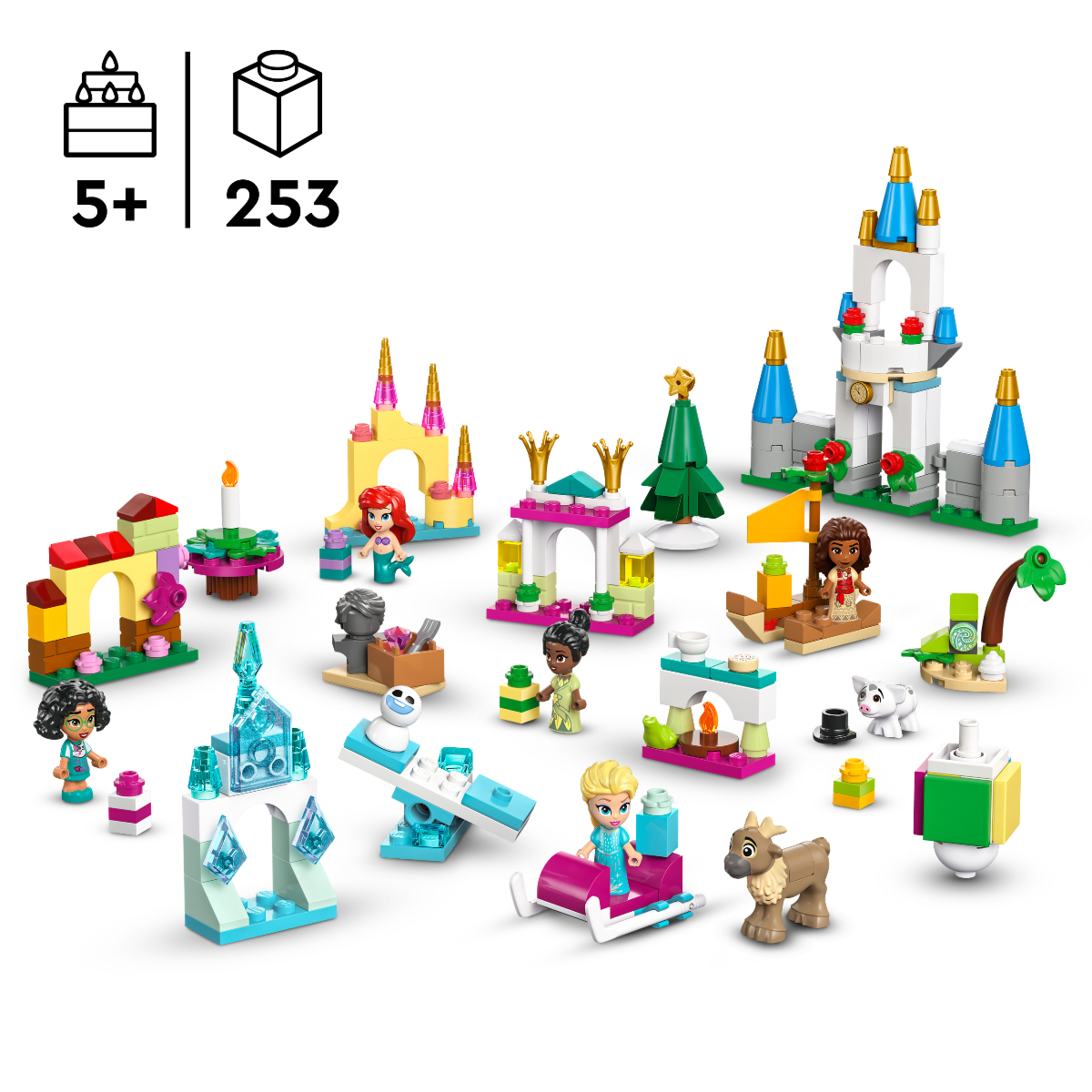LEGO: Advent Calendar 2024 Disney Princess 43253 купить,NaN