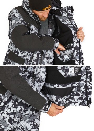 Костюм NORFIN EXPLORER 2 CAMO HEAT 351103-L L