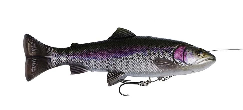 Мягкая приманка Savage Gear 4D Line Thru Pulsetail Trout 16см 51гр Rainbow Trout купить,NaN
