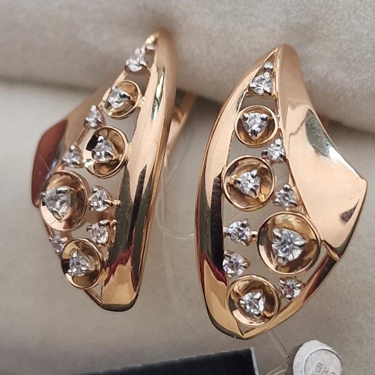 Серьги Deimantas 105739156 3,29гр. купить,NaN