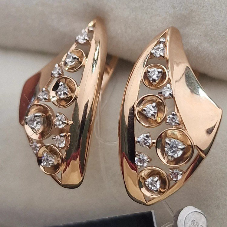 Серьги Deimantas 105739156 3,29гр. купить,NaN