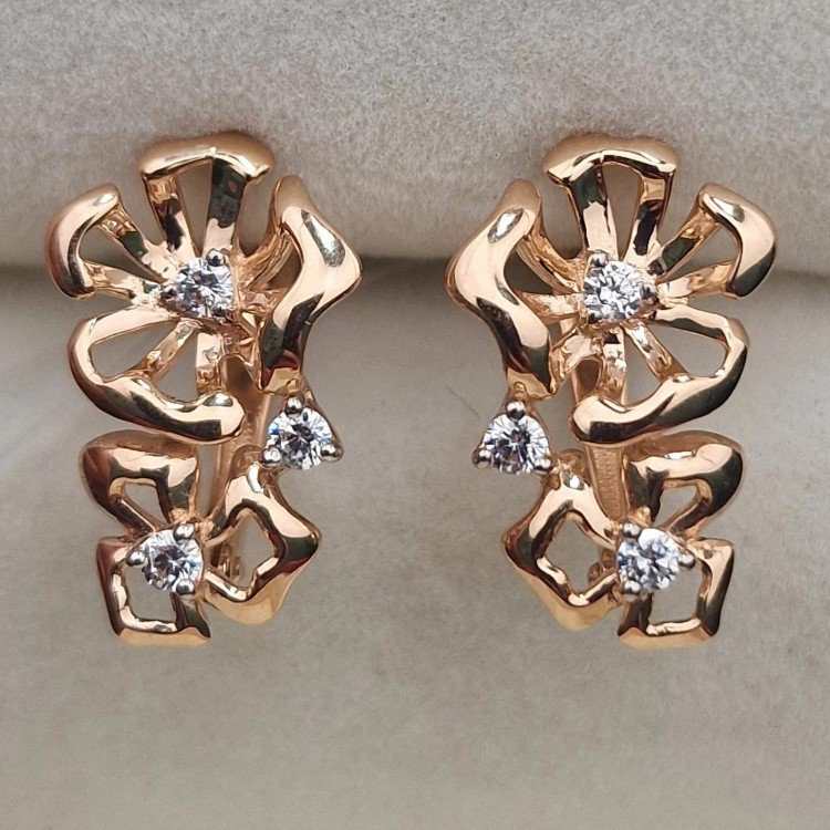 Серьги Deimantas 105738908 2,77гр. купить,NaN