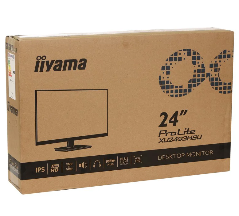 Монитор iiyama ProLite XU2493HSU-B7 24" Black