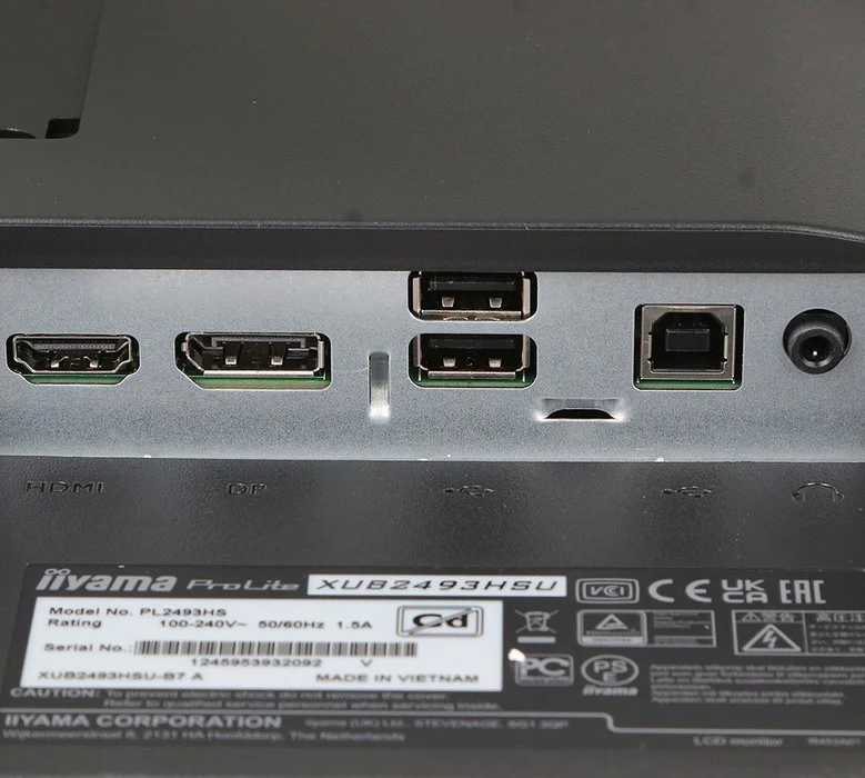 Монитор iiyama ProLite XU2493HSU-B7 24" Black