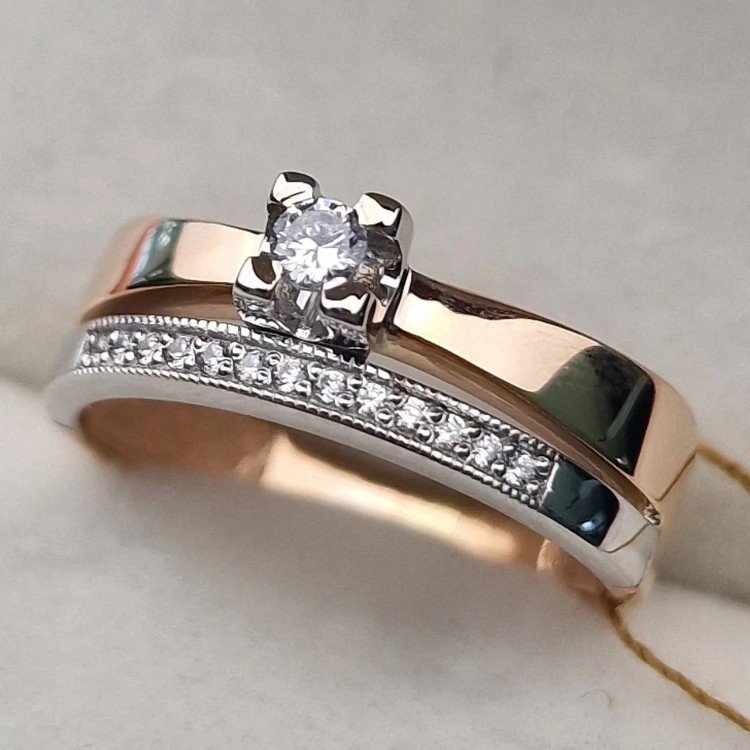 Кольцо Deimantas 105678617 17,5р 3,53гр. купить,NaN