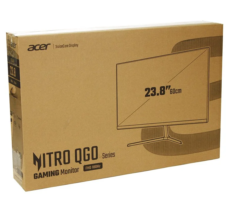 Монитор Acer Nitro QG240YS3BIPX UM.QQ0EE.304 23.8" Black