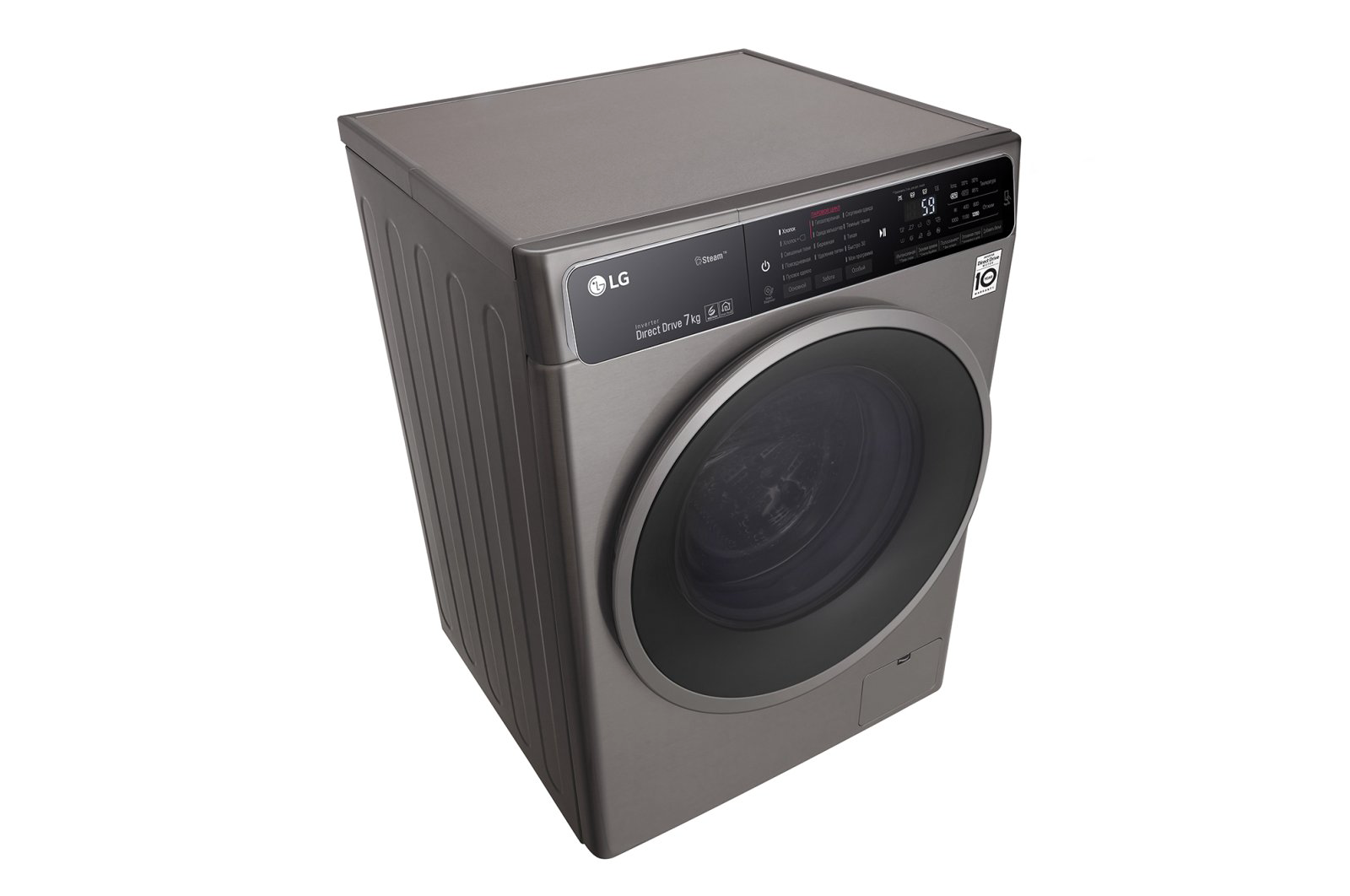 Стиральная машина LG F2H6HS8S серая купить,NaN