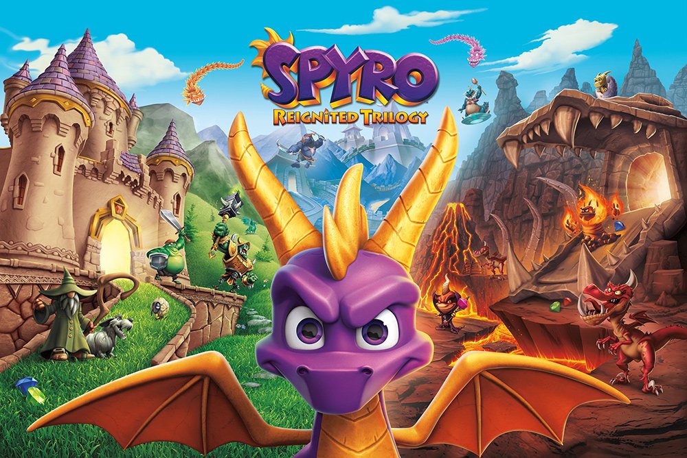 Игра для PS4 Spyro Reignited Trilogy
