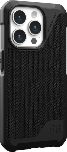 Чехол UAG для Apple iPhone 15 Pro Metropolis LT Magsafe 114277113940 Kevlar Black купить,NaN