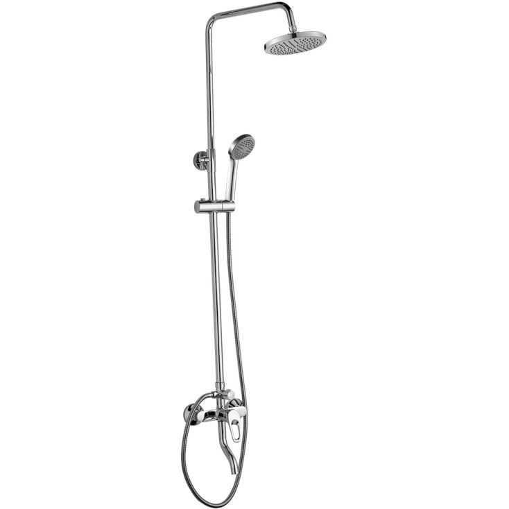 Душевой гарнитур DecoRoom DR21071 хром купить,NaN