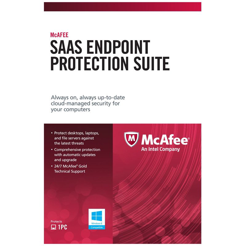 Антивирус McAfee Saas Endpoint Protection Suite 1 пк 12 мес купить,NaN