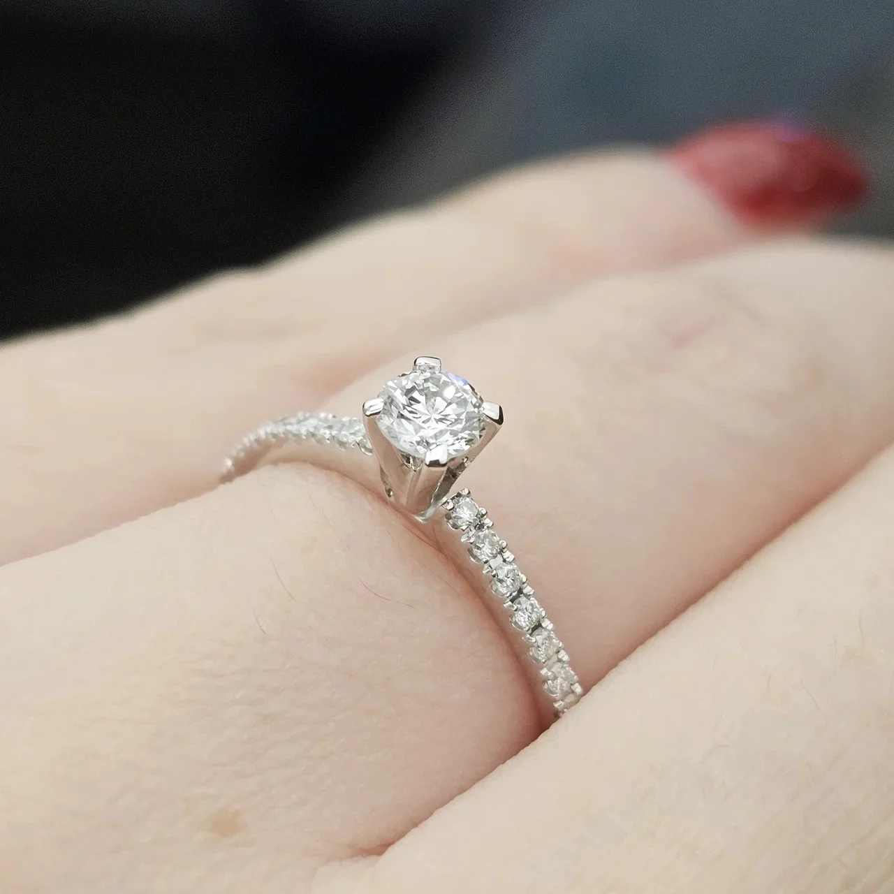 Кольцо Deimantas 113301542 17р 0,45ct. купить,NaN