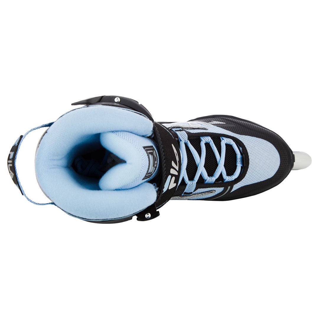 Ролики Fila Legacy Comp Lady 6 1/2 40 black-blue черно-голубые купить,NaN