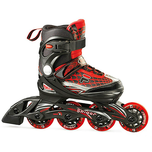 Ролики Fila J-One S28-32 черные-красные