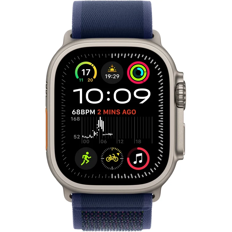 Смарт-часы Apple Watch Ultra 2 2024 GPS + Cellular 49mm MX4L3 Natural Titanium Case with Blue Trail Loop M/L - ForteMarket Смарт-часы Apple Watch Ultra 2 2024 GPS + Cellular 49mm MX4L3 Natural Titanium Case with Blue Trail Loop M/L купить,0