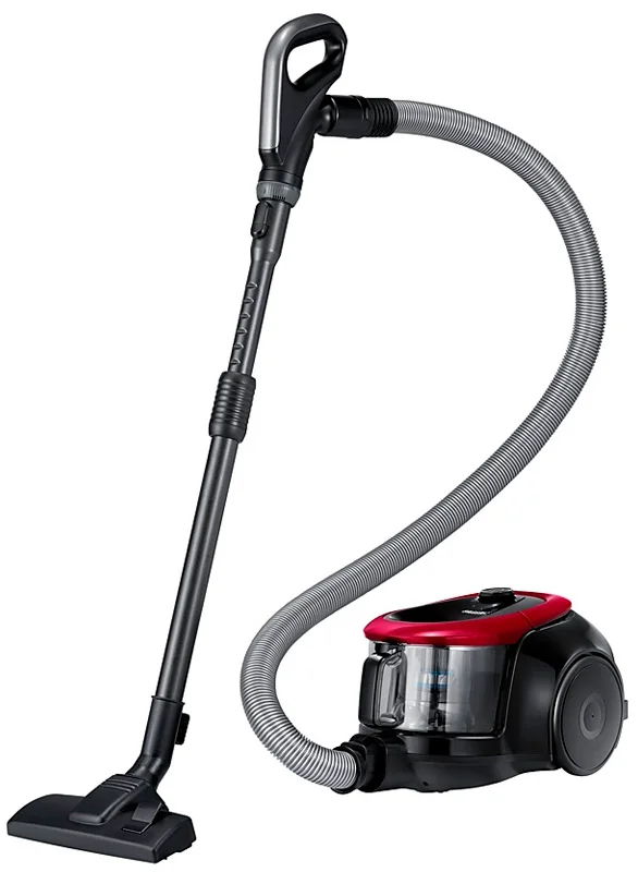 Пылесос Samsung VC2100M с Cyclone Force и турбиной Anti-Tangle VC18M21C0VR Red