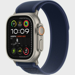 Смарт-часы Apple Watch Ultra 2 2024 GPS + Cellular 49mm MX4L3 Natural Titanium Case with Blue Trail Loop M/L