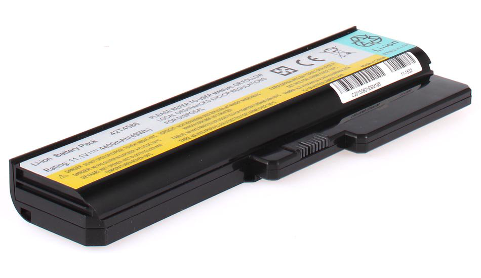 Аккумулятор для ноутбука Lenovo L08L6Y02 черный купить,NaN