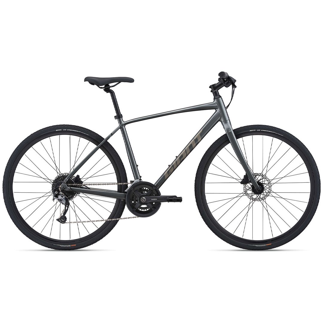 Велосипед Giant Escape 1 Disc 2021 M 700 15 charcoal купить,NaN