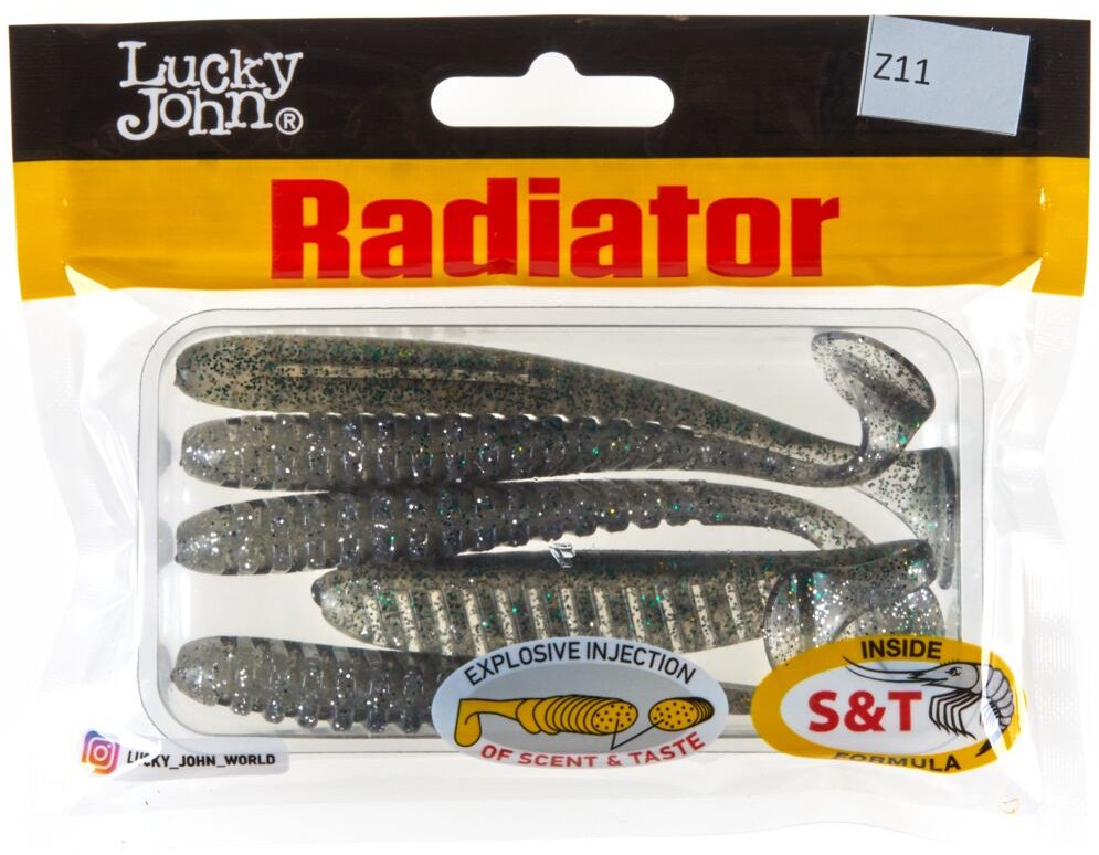 Мягкая приманка Lucky John Pro Series RADIATOR 4.0in (10.00)/Z11 5 шт 100 мм купить,NaN