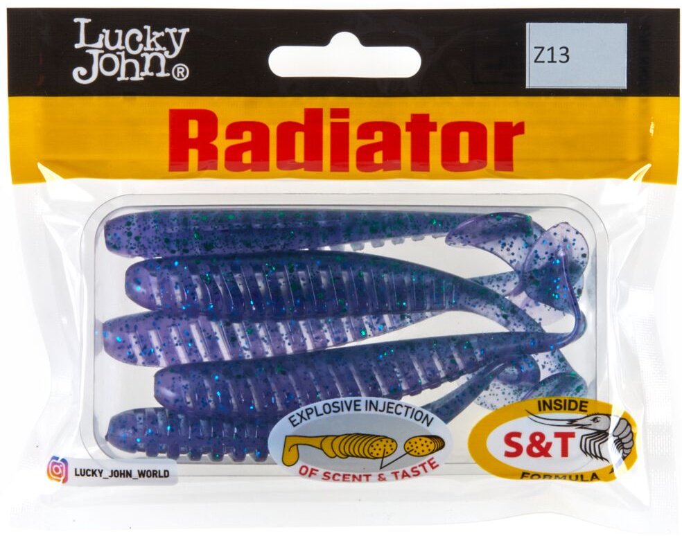 Мягкая приманка Lucky John Pro Series RADIATOR 4.0in (10.00)/Z13 5 шт 100 мм купить,NaN