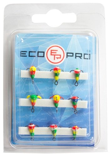 Крючок для рыбалки Ecopro ESTHS10 тройной серебристый 9 шт купить,NaN