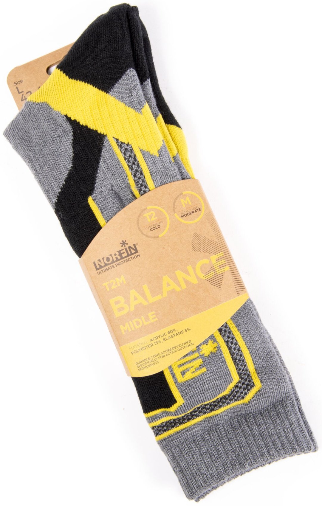 Носки NORFIN T2P Balance Wool 38, 40 купить,NaN