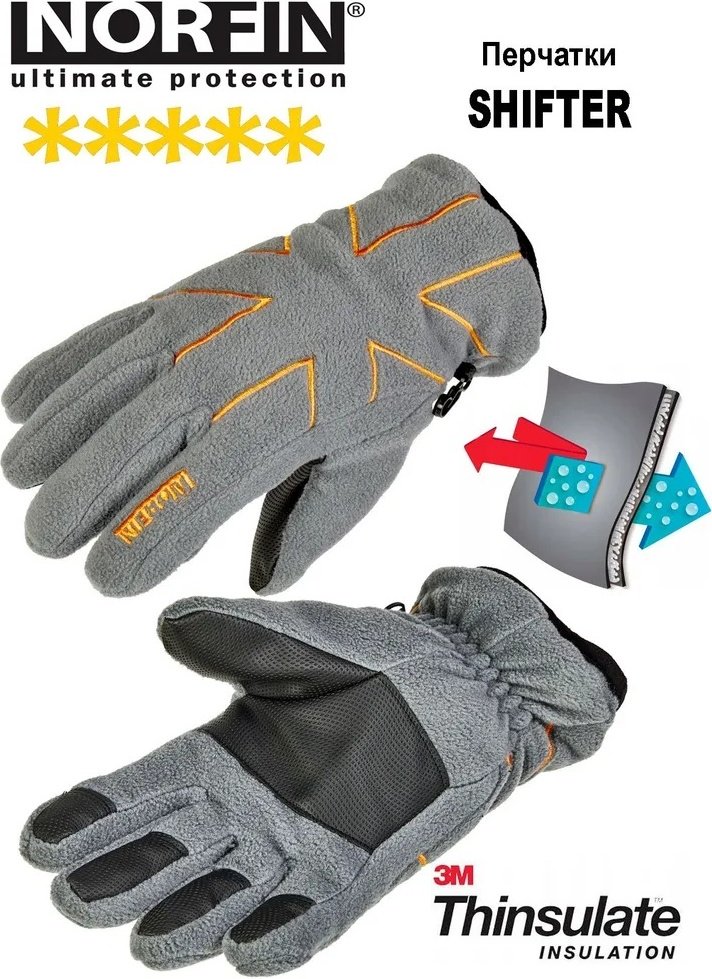 Перчатки/варежки NORFIN Norfin SHIFTER XL купить,NaN