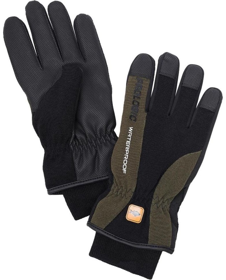 Перчатки Prologic Winter Waterproof Glove 76652 черный-зеленый M купить,NaN