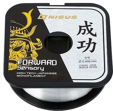 Леска Nisus монофильная N-FS-0496-100 0.496 мм прозрачный купить,NaN