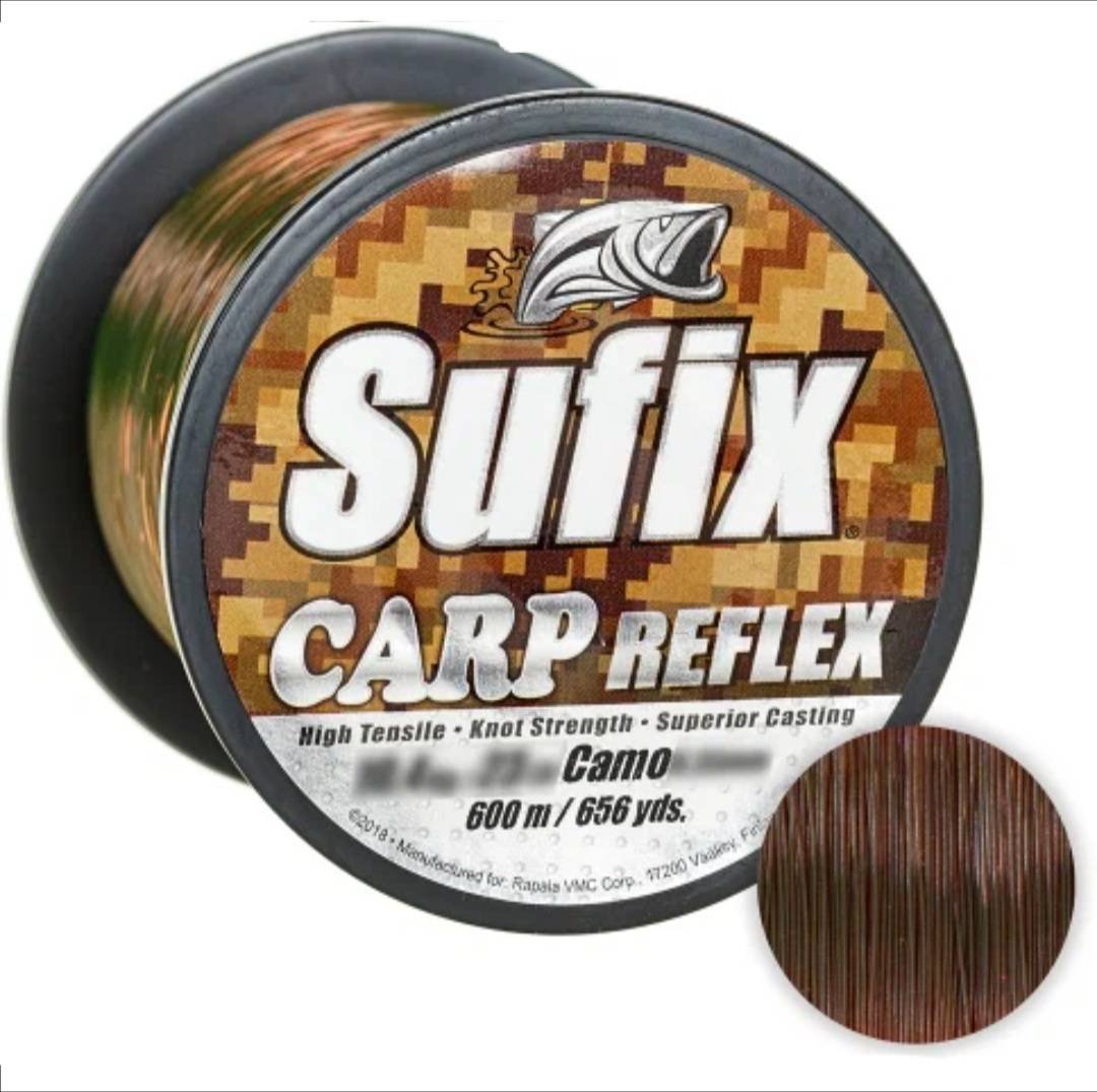 Леска Sufix монофильная CARP REFLEX, DTGXL0250H4E21 0.25 мм камуфляж купить,NaN
