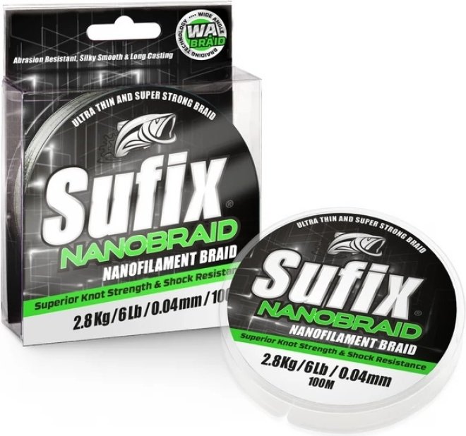 Леска Sufix плетеная DS1WG00741QA9 0.08 мм камуфляж