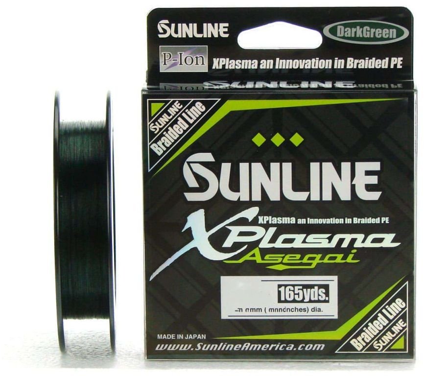 Леска Sunline плетеная XPlasma Asegai 0.382 мм зеленый