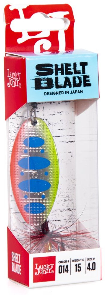 Блесна Lucky John 1 SHELT BLADE 4 15,0г LJSB04-014 1 шт