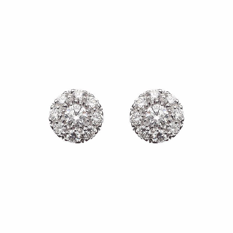 Серьги Crivelli 6801 crv 2,40гр 0,25ct. купить,NaN